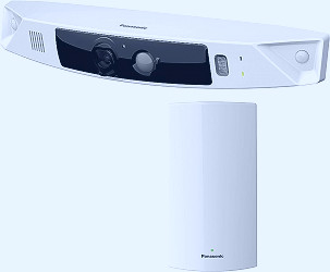 Amazon.com : Panasonic HomeHawk Front Door Camera for Package Theft  Prevention, 172 Wide Angle Smart-Home Monitor, 100% Wire-Free, Color Night  Vision, 2 Way Talk, HD Recording, (KX-HN7051CW) : Electronics